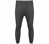 2 X Pairs Mens Thermal Long Johns Trousers, Soft Stretch Fabric Bottom Warm Underwear, Winter Base Layer Lightweight Mens Underwear, UK Size S-6XL (5XL, Grey)