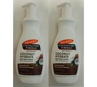 2 X Palmers Coconut Oil Formula Coconut Hydrate Body Lotion 400ml (Pack of 2)