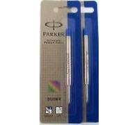 2 X Parker ball pen refill BLUE twin pack medium