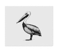 2 x 'Pelican Side View' Microfibre Lens/Glasses Cleaning Cloths (LC00032378)