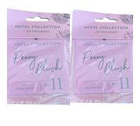 2 x Peony Blush Hanging Air freshener | small spaces | Cars | Closets | Lockers | Caravans | upto 30 Days