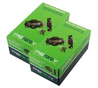 2 x Perry 1126A070BK 70mm No 1126 KA Single Locking Long Throw Locks with Elongated Keep and Stainless Steel Bar