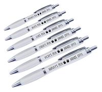 2 x Personalised "Hands Off" Pens ANY 1 FIRST NAME PRINTED ie, Jack, Sarah, Luke ect