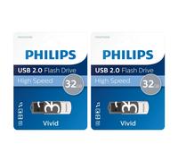 Philips USB Flash Drive 32GB USB 2.0 Drive Vivid 32 GB