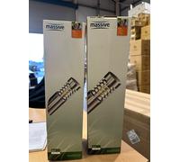 2 x Philips Birmingham Outdoor Post Stainless Steel
