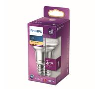 2 x Philips Lamp Bulb 3w 40W LED R50 SES E27 2700k Warm White Dimmable Screw [EEK: A+]