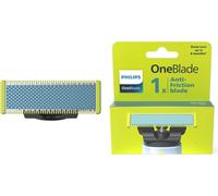 2 x Philips OneBlade First Shave Anti-Friction Blade Head (QP215/50)