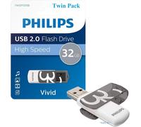 Philips USB Flash Drive 32GB USB 2.0 Drive Vivid 32 GB