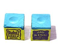 2 x PIECES OF TRIANGLE CHALK IN (GREEN)