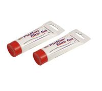 2 x Pinflair Glue Gel Tubes Non Toxic 80ml for Decoupage etc by Pinflair