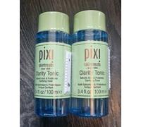 2 X Pixi Clarity Tonic Salicylic Acid & Probiotics Clarifying Toner 100ml NEW