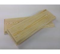 2 x Plain Wooden Plaque Door Plaque Sign Blank Plaque Home Decoration (WX19)