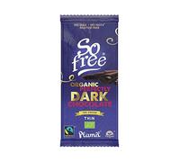 2 x Plamil Organic Perfectly Dark So Free 72% Cocoa Chocolate Bar 80g