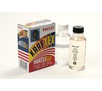 2 x Pratley Kraftex Pratligo Adhesive Epoxy Craft Seal 200ml 96102 New Lacquer Varnish Sealer