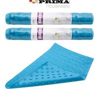 2 X Prima Rubber Bath Mat 53X35 Cm Non Slip Suction Cups Floor Shower Grip