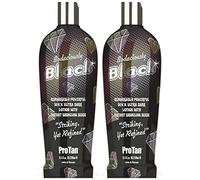 2 X PRO TAN BODACIOUSLY BLACK 250ML BOTTLES SUNBED LOTION CREAM TANNING SUN BED