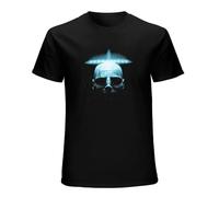 2 X Prometheus Head T-Shirtss (Alien Franchise) Black M