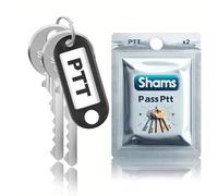 2 x PTT T10 + T10 Pass Keys for Mailbox Locks and Building Doors | Universal Key - Essential for Bookers and Posters - 100% French Brand