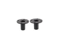 2 x Pulse 35mm metal internal speaker top hat tophat speaker stand pol
