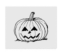 2 x 'Pumpkin Carving' Microfibre Lens/Glasses Cleaning Cloths (LC00028405)