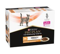 2 x PURINA PRO PLAN Veterinary Diets Wet Cat Food - 5% Off! * - OM Obesity Management - Chicken (20 x 85g)