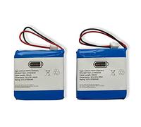 2 x Pyronix Deltabell DELTABB-WE Siren Bell Box Battery - BATT-ES1 Pair