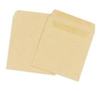 2 X Q-Connect KF3420 Wage Envelope 108x102mm Plain Self-Seal (Pack of 1000) - Manilla