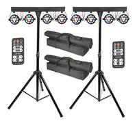 2 x QTX PB-1214 LED PAR Bar System 151.556