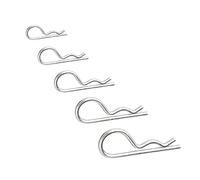 2 x R Clips 6 x 115mm for Securing Clevis Retaining Pins,