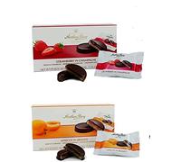 2 x Random Mixed ANTHON BERG Plum / Cherry /Raspberry Marzipan/ Brandy Chocolates (220g)