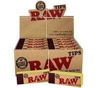 2 X Raw Rolling Paper Tips 10 Booklets