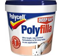 2 X Ready Mixed Tub Deep Gap Polyfilla, 1 L - White