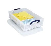 2 X Really Useful Boxes 33 Litre Under bed, 186 CD's, 44 DVD's Clear Storage Box