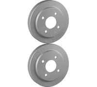 2 X Rear Brake Drum JP Fits NISSAN Micra II 432065F013