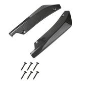2 X Rear Bumper Diffuser Spoilers Universal ABS Lip Splitter Spoiler Kit Exterior Decorations Rear Bumper Diffuser(Carbon Fibre)