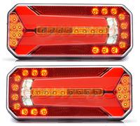 2 x REAR LED COMBINATION LIGHTS LAMPS PROGRESSIVE DYNAMIC SEQUENTIAL INDICATORS
