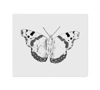 2 x 'Red Admiral Butterfly' Microfibre Lens/Glasses Cleaning Cloths (LC00023015)