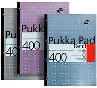 2 X Refill Pad A4, 400 Page (Colours May Vary)