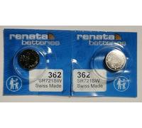 2 x renata 362 SR721SW