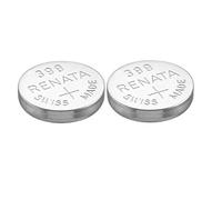 2 X Renata Battery 399 SR927W SILVER 1.55V SWISS MADE