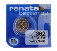 2 x Renata watch batteries, made in Switzerland, mercury-free, 1.55 V Renata button battery, long-lasting, various models