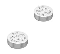 2 x Renata watch batteries, made in Switzerland, mercury-free, 1.55 V Renata button battery, long-lasting, various models