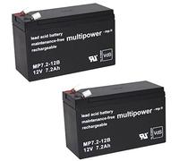 2 x replacement battery for 12V 7.2Ah steps, lift seat, lift flow, 1 2 Minivator 950 2000 Acorn super-glide 120PB lead acid battery