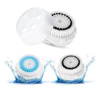 2 x Replacement Heads for Clarisonic Replacement Brushes Face Brush Replacement Cleaning Brush Mia Electric Replacement Heads, Replacement Brush Heads for Mia 2/Alpha Fit/Aria/Smart Profile/Radiance