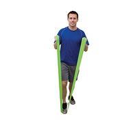 2 x Resistance band / training band / gymnastics band - 45 m each - light green (light)