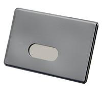 2 x RFID protective cases from Be Hold are the ideal credit card cases to protect data against thieves, Silver (Silver) - AZ-SH02-02SV