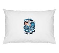 2 x 'Ride The Waves' Cotton Pillow Cases (PW00040375)