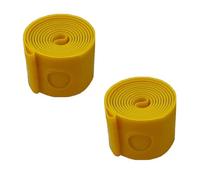 2 x Rim Tape 349 x 18 mm for Brompton Double wall rims - Yellow (pair)