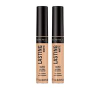2 x Rimmel Lasting Matte Concealer Full Coverage - 020 Classic Beige