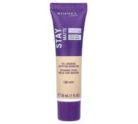 2 x Rimmel London,Stay Matte,Full Coverage Mattifying Foundation,100 Ivory, 1 fl